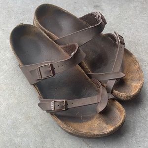 Birkenstock Sandals - VERY well worn!